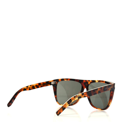 Saint Laurent Acetate Flat Top SL1 015 Sunglasses Tortoise 4 of 9