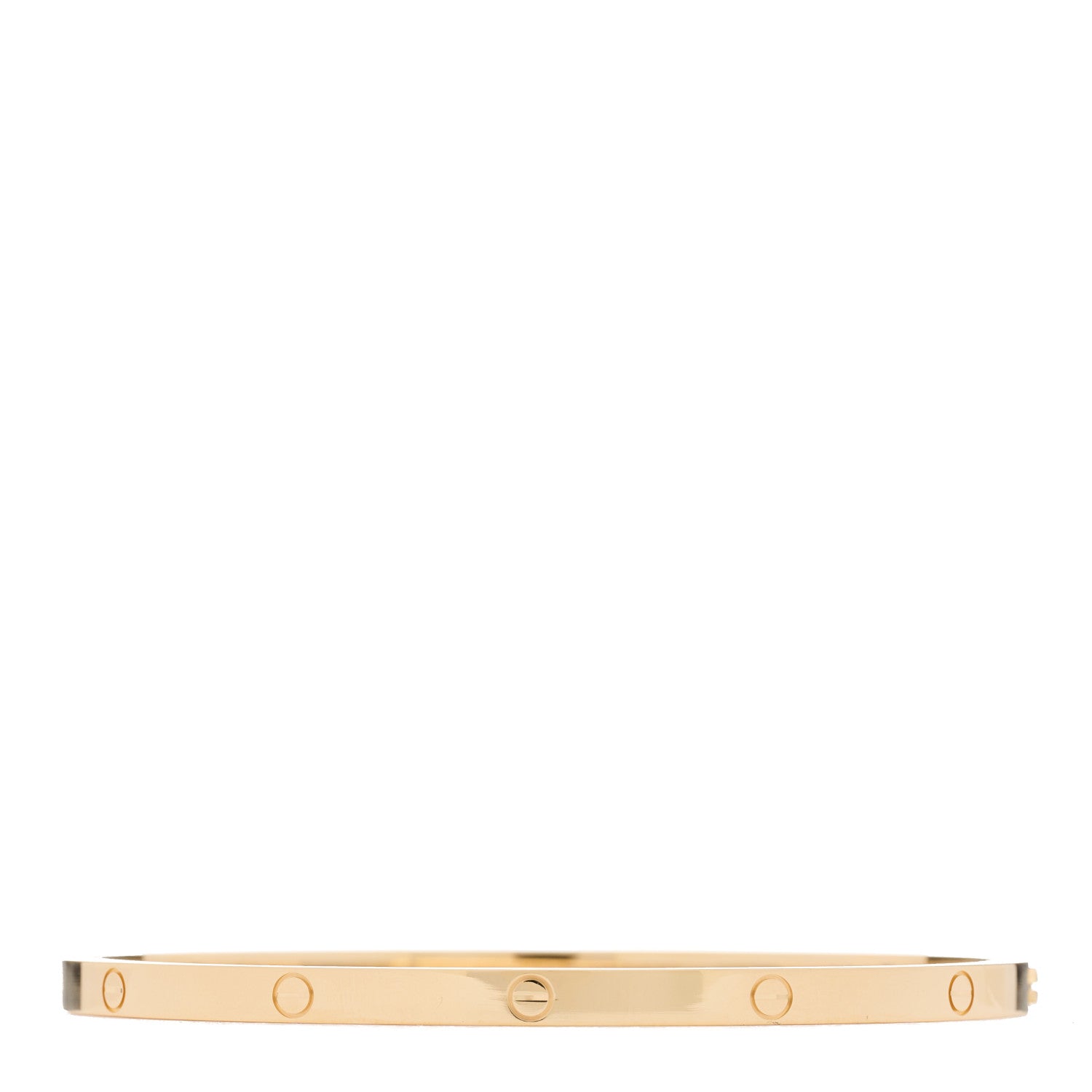 Cartier 18K Yellow Gold Small LOVE Bracelet 18 2 of 5