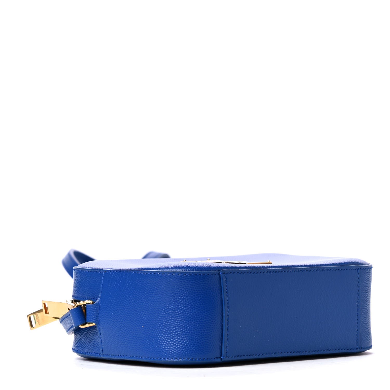 Saint Laurent Grain De Poudre Small Classic Monogram Camera Bag Blue Majorelle 3 of 4