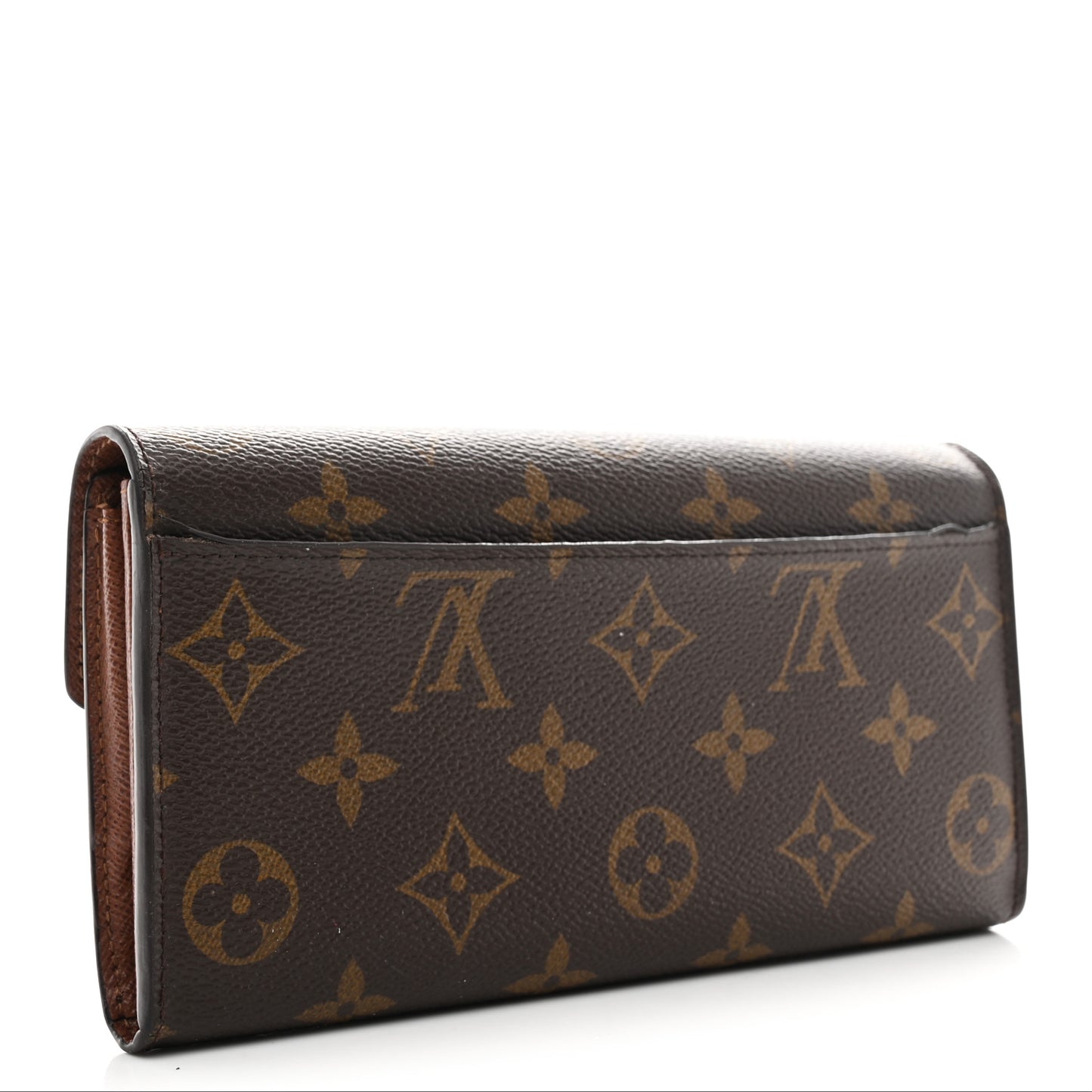 Monogram Sarah Wallet NM Coquelicot