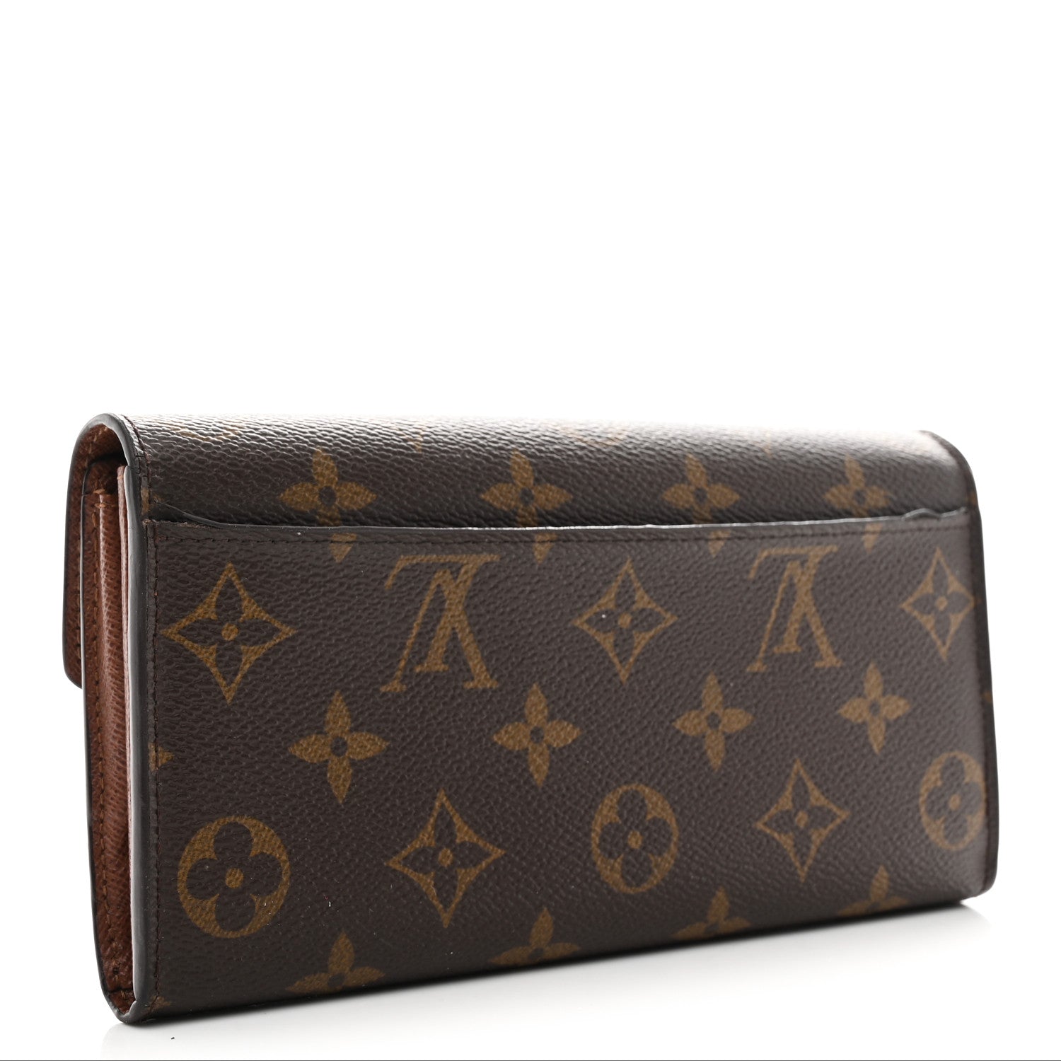 Louis Vuitton Monogram Sarah Wallet NM Coquelicot 3 of 7