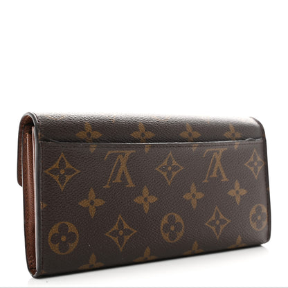 Louis Vuitton Monogram Sarah Wallet NM Coquelicot 3 of 7