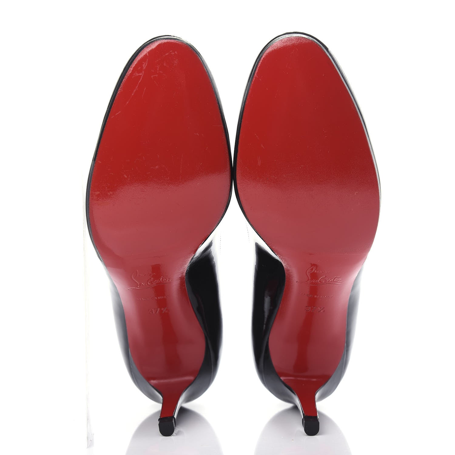 Christian Louboutin Patent Simple 70 Pumps 37.5 Black 6 of 10