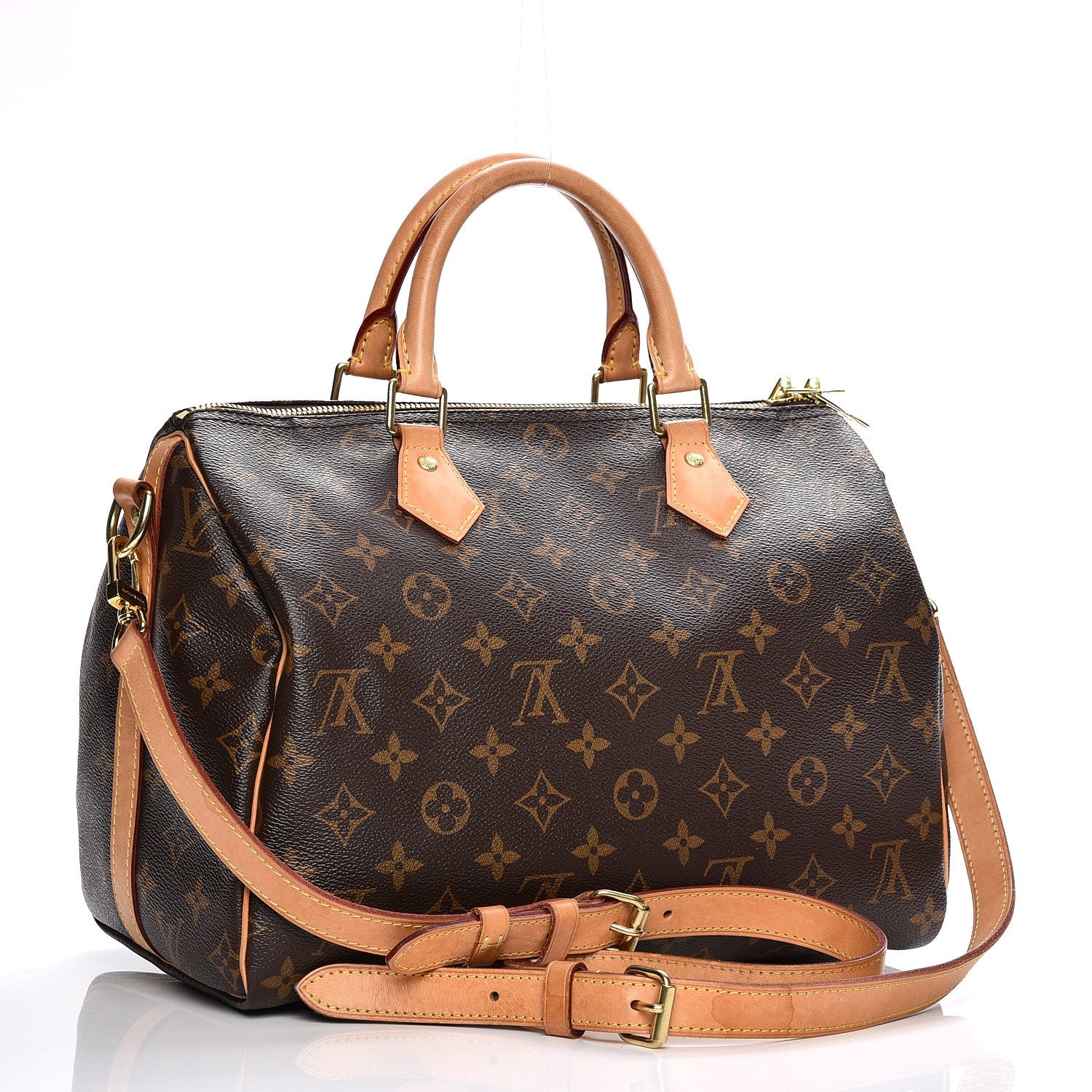 Louis Vuitton Monogram Speedy Bandouliere 30 4 of 13