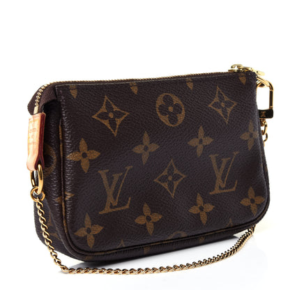 Louis Vuitton Monogram Mini Pochette Accessories 2 of 5