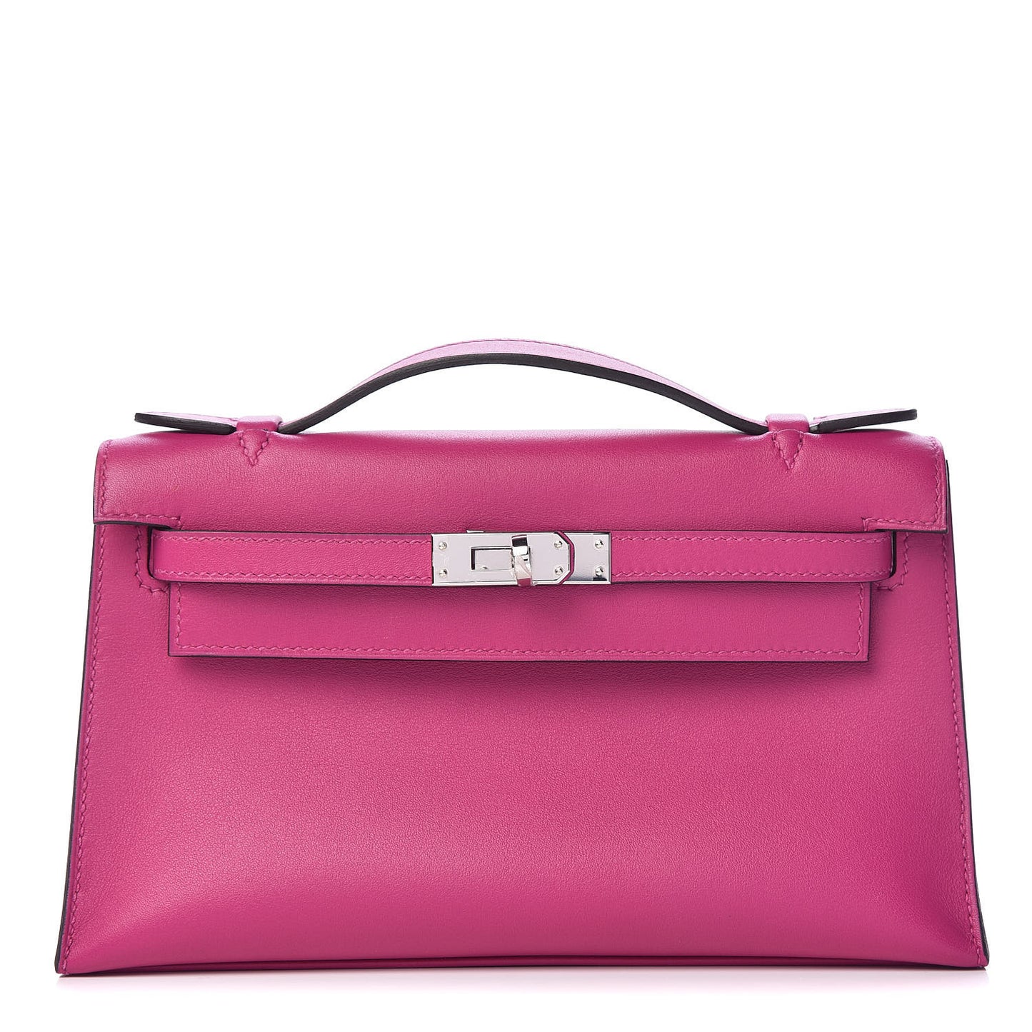 Swift Kelly Pochette Clutch Rose Pourpre