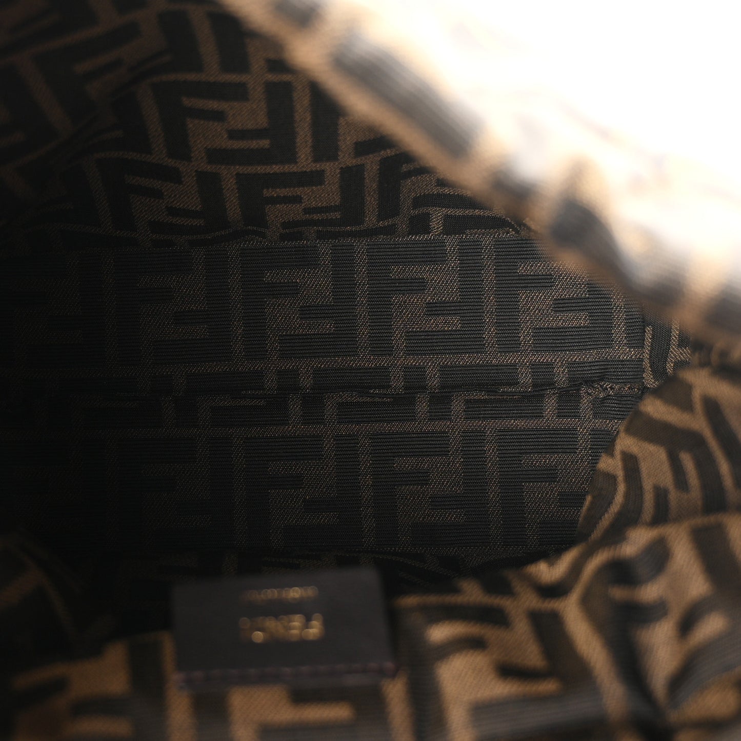 Vitello Grace Jacquard FF Backpack Brown