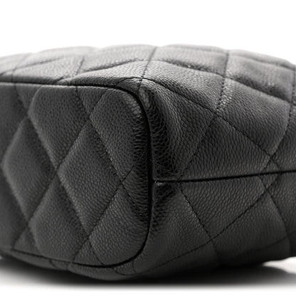 Chanel Caviar Quilted Hobo Clutch With Chain  Black 10 of 11