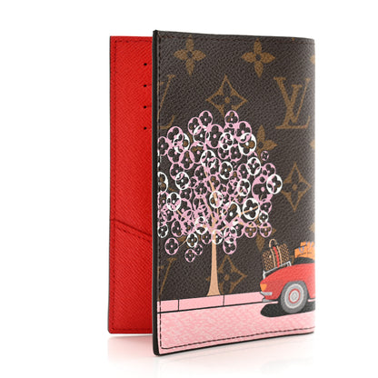 Louis Vuitton Monogram 2019 Christmas Animation Passport CoverMonogram 2019 Christmas Animation Passport Cover Rouge 3 of 7