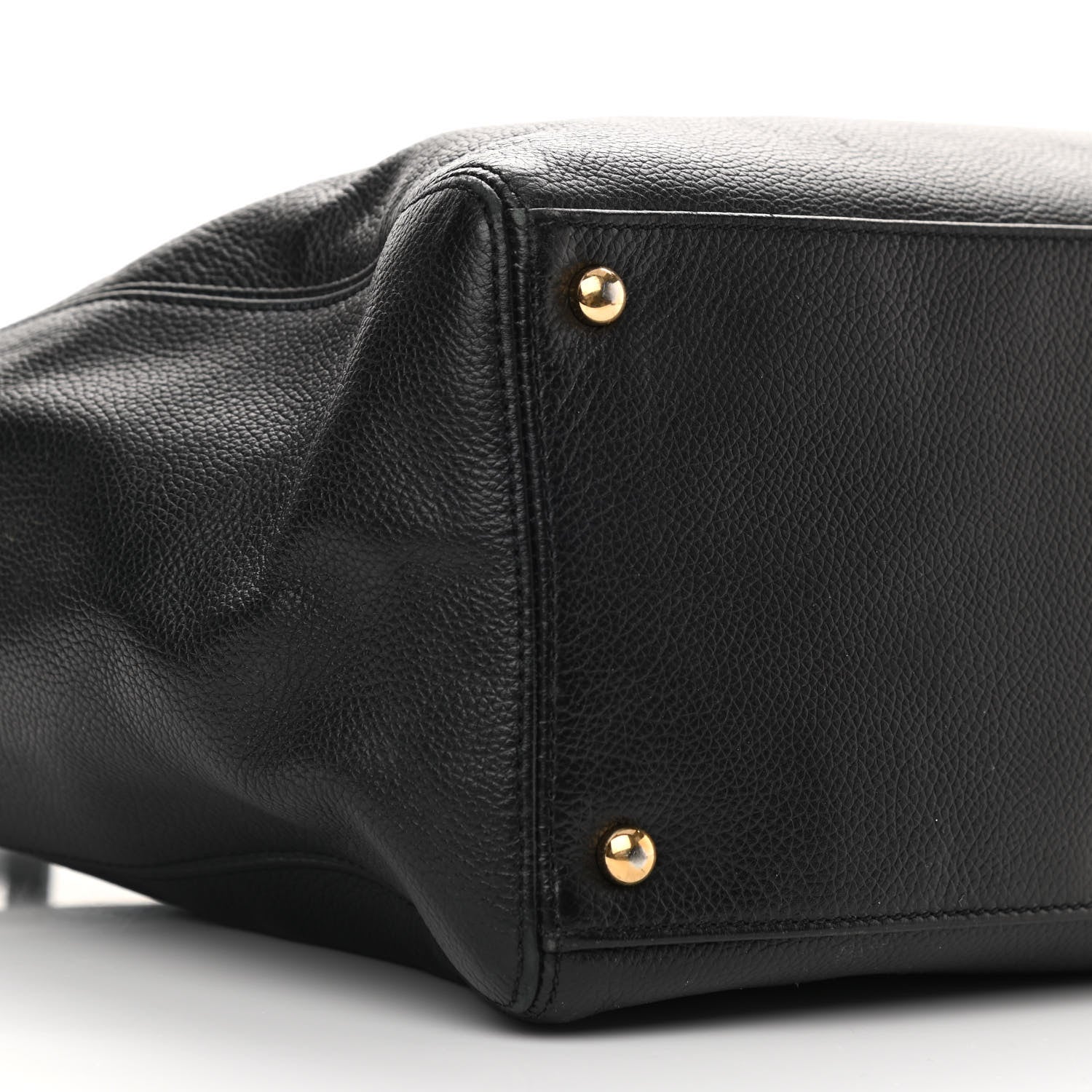 Chanel Calfskin Cerf Executive Shopper Tote Black 9 of 13