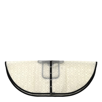 Chanel PVC Calfskin Coco Bag Raincoat White Black 1 of 6