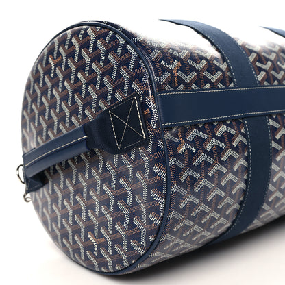 Goyard Goyardine Barrel 40 Sports Bag Navy 8 of 9