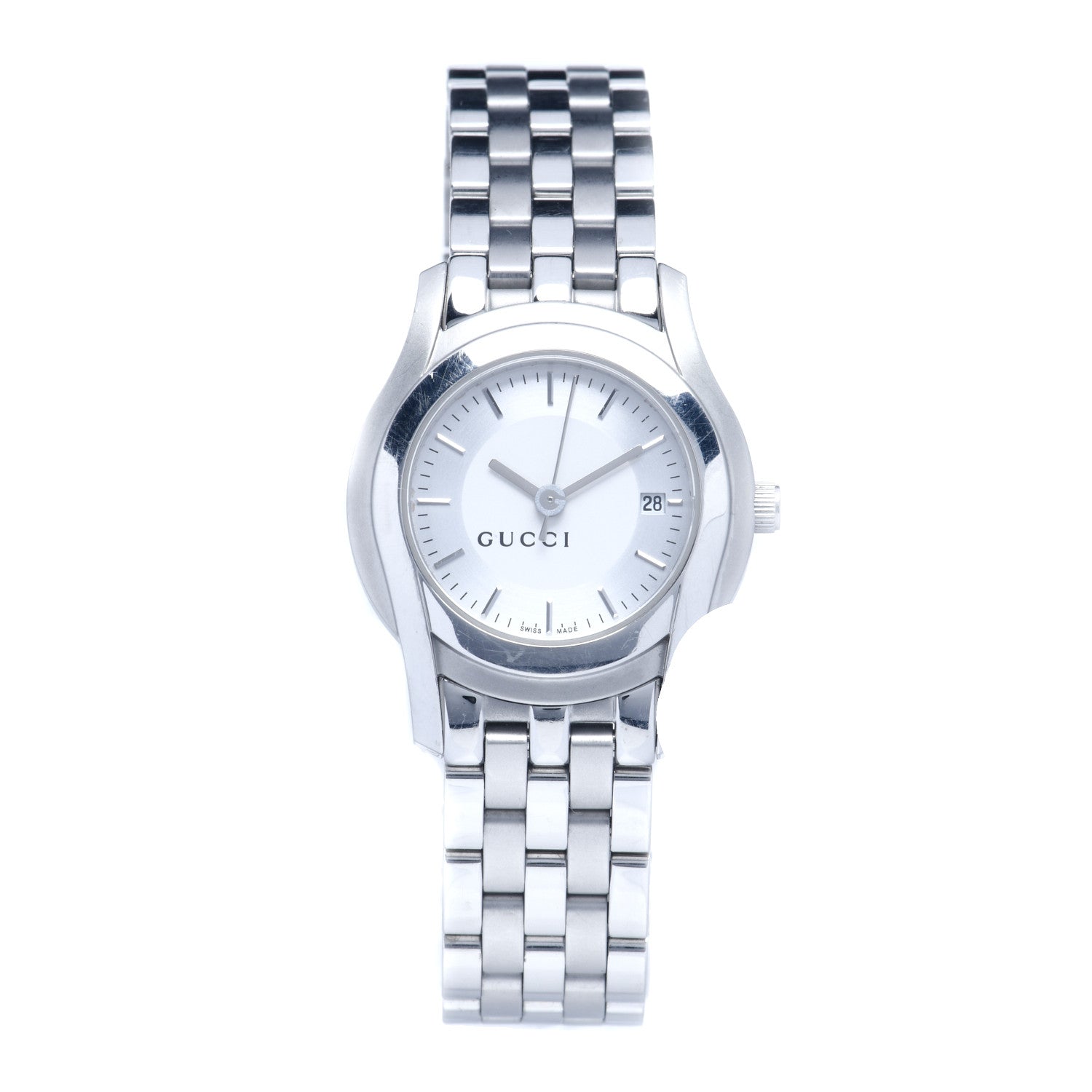 Gucci Stainless Steel 27mm 5500L Quartz Watch 1 of 6