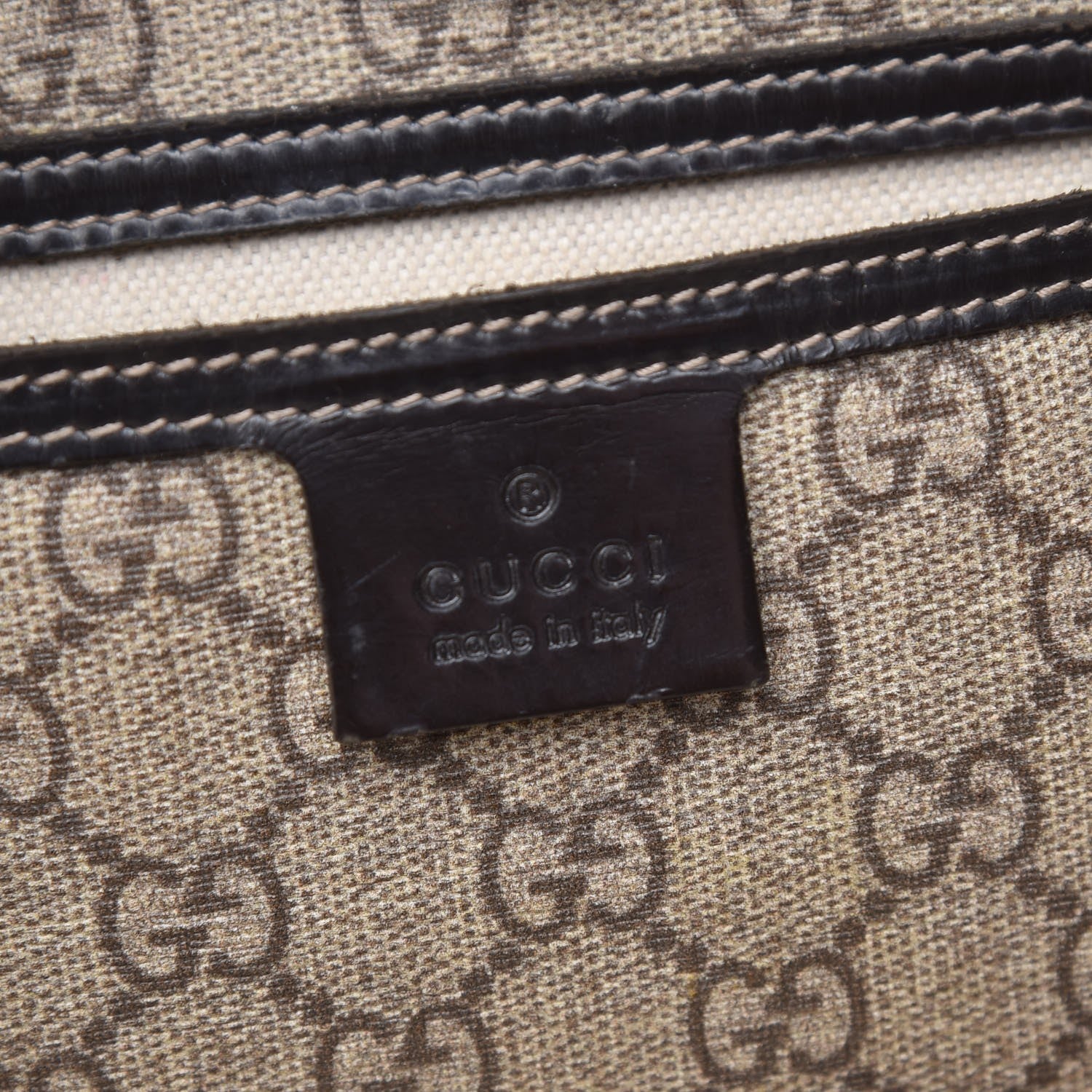 Gucci GG Plus Monogram Tattoo Heart Medium Joy Tote Ebony 6 of 22