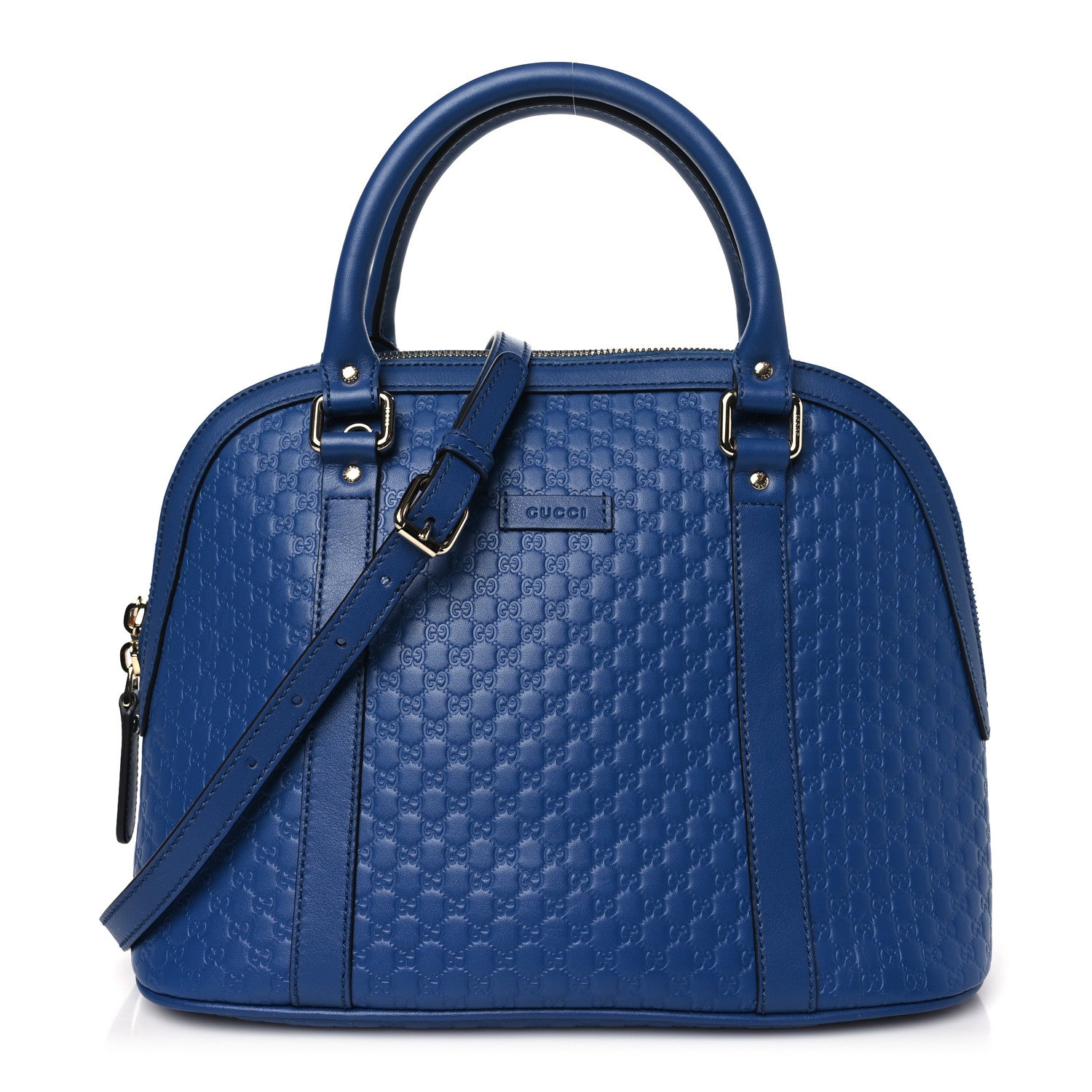 Gucci Soft Microguccissima Medium Dome Bag Caspian 1 of 11
