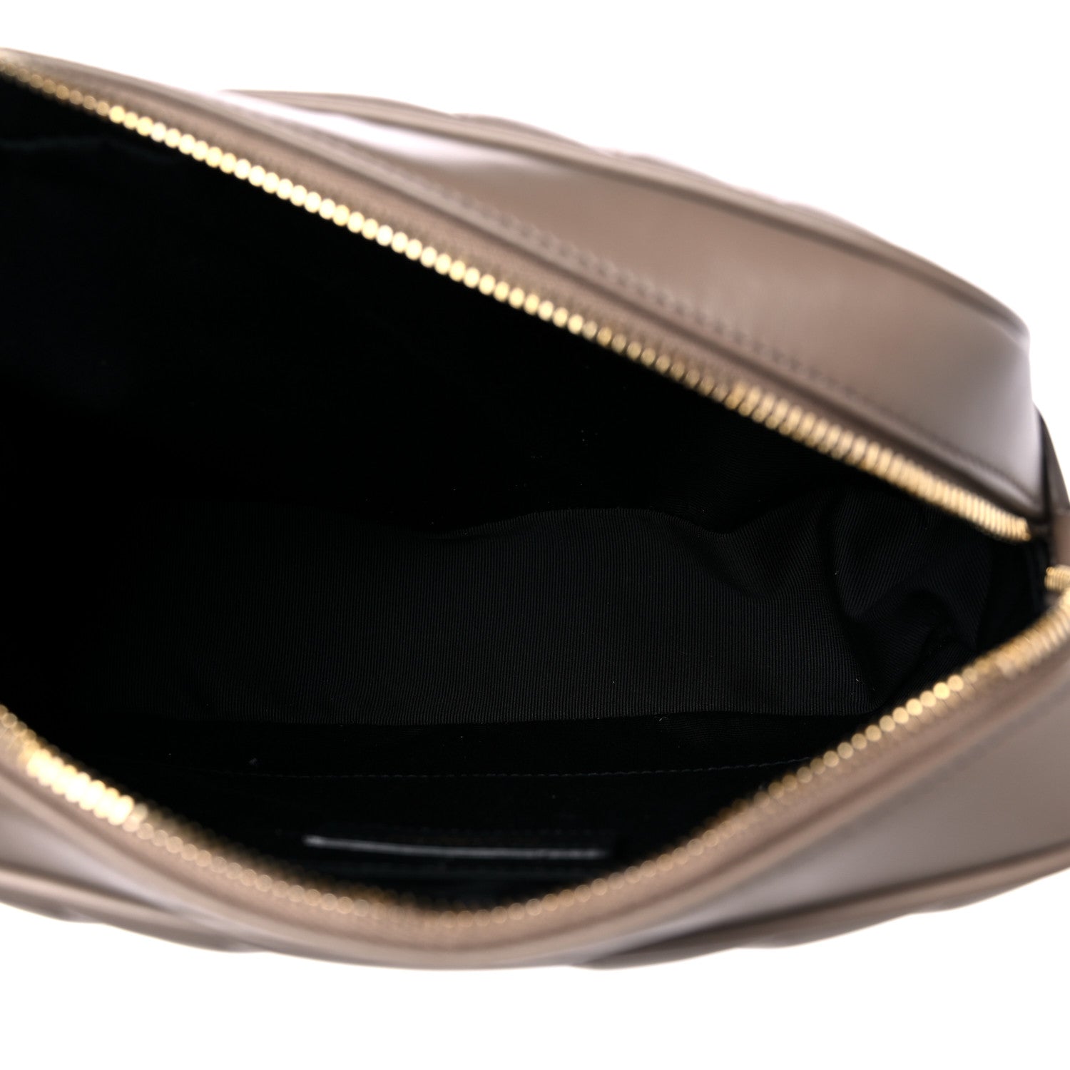 Saint Laurent Calfskin Matelasse Monogram Lou Camera Bag Taupe 5 of 9