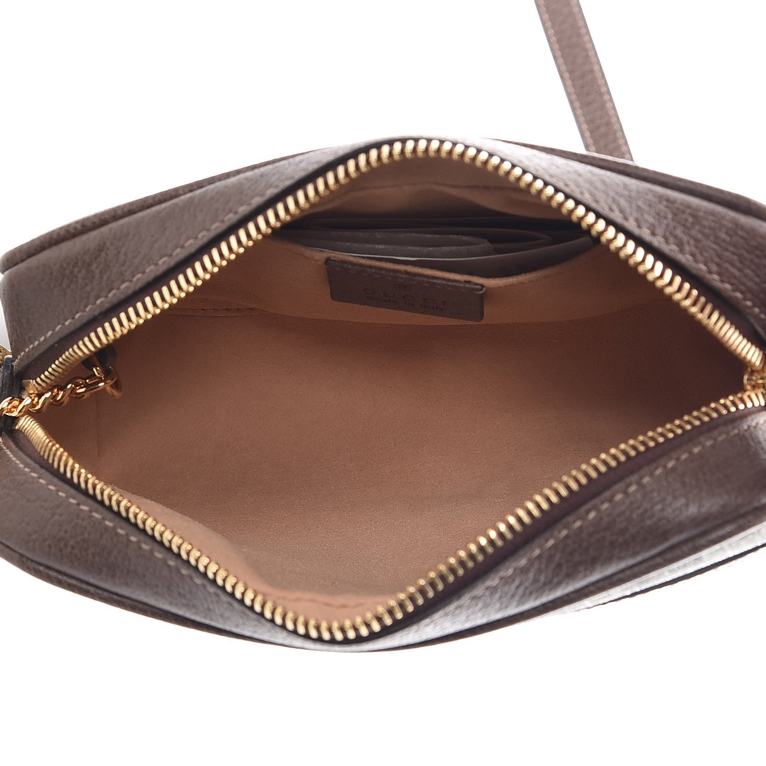 Gucci GG Supreme Monogram Web Mini Ophidia Shoulder Bag Brown 5 of 11