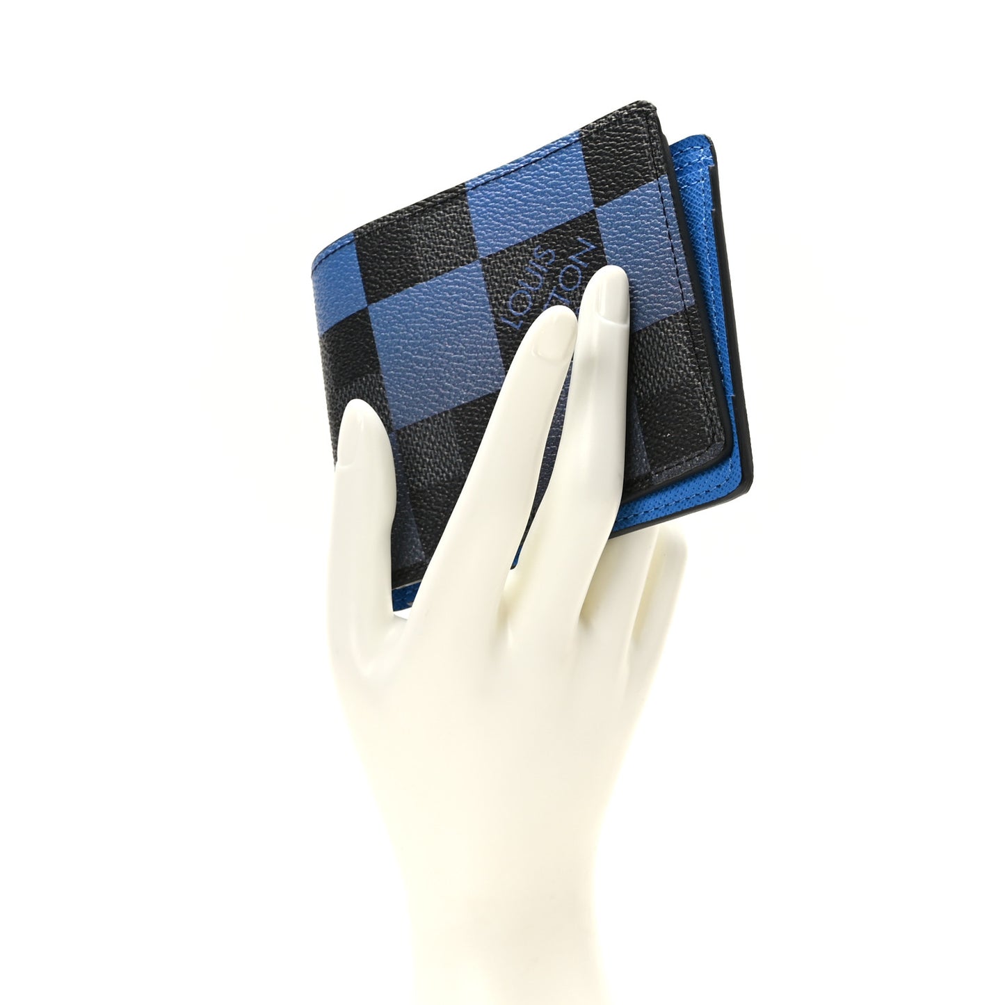 Damier Graphite Giant Blue Multiple Wallet
