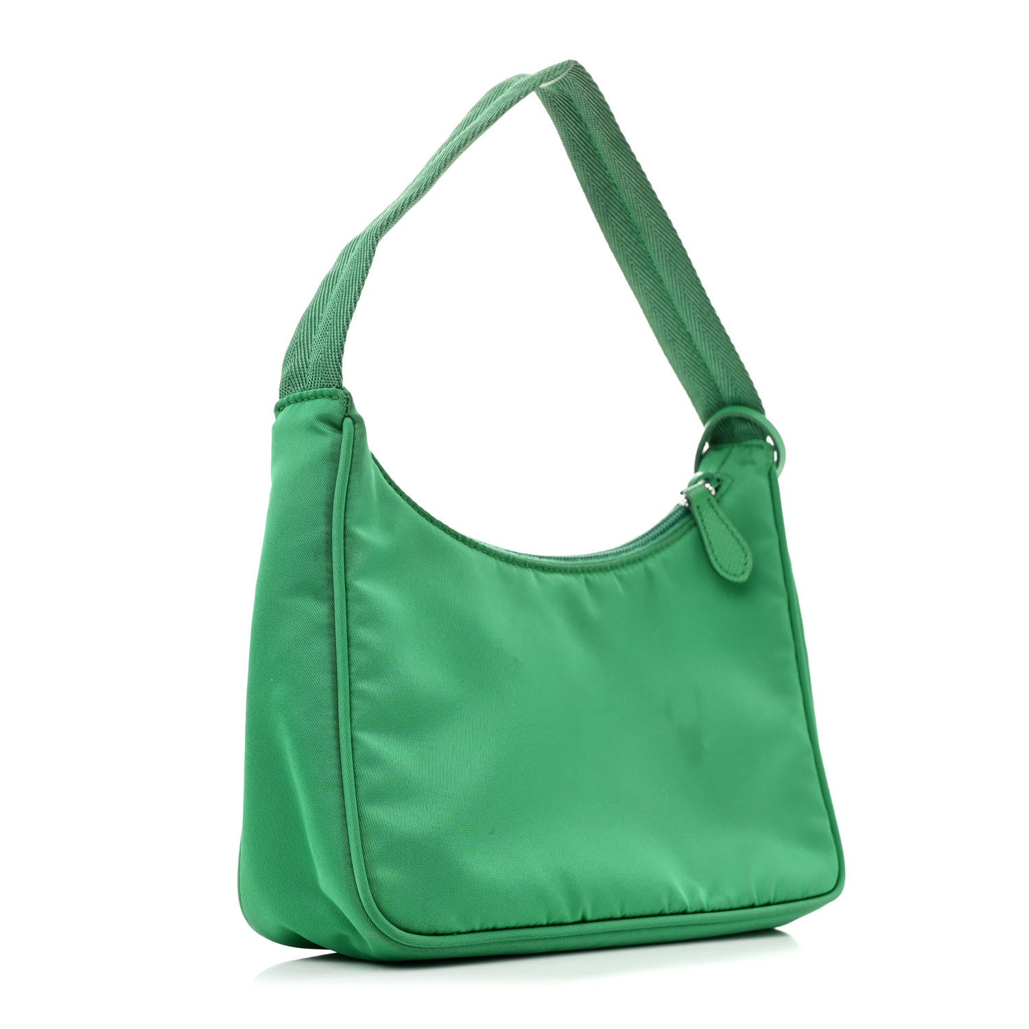 Prada Tessuto Nylon Mini Re-Edition 2000 Bag Menta 3 of 13