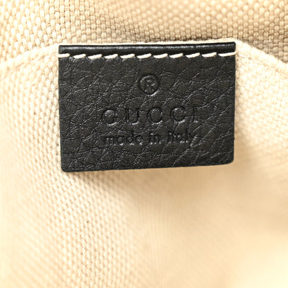 Gucci Pebbled Calfskin Soho Disco Bag Black 6 of 11