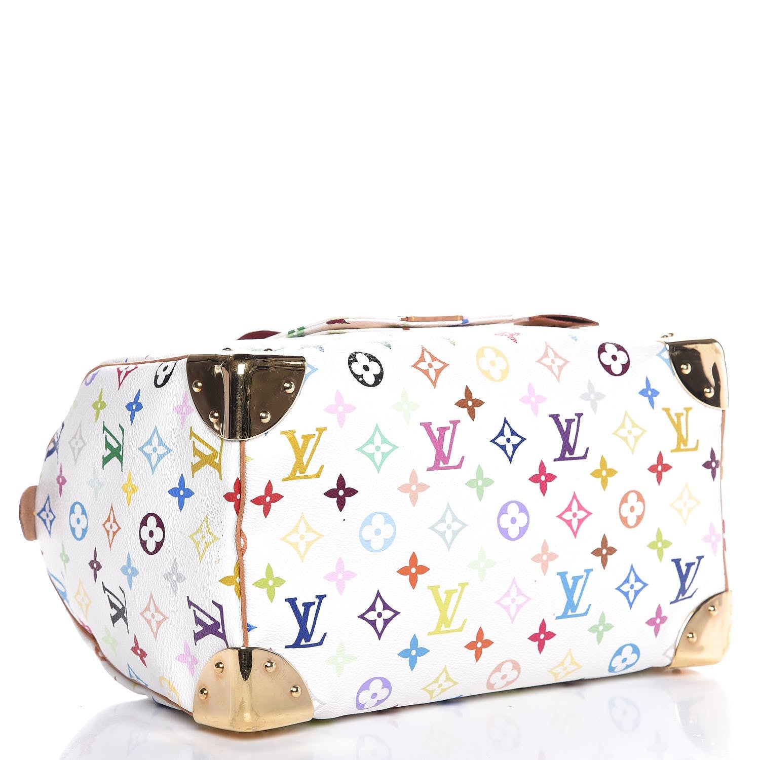 Louis Vuitton Monogram Multicolor Speedy 30 White 4 of 14