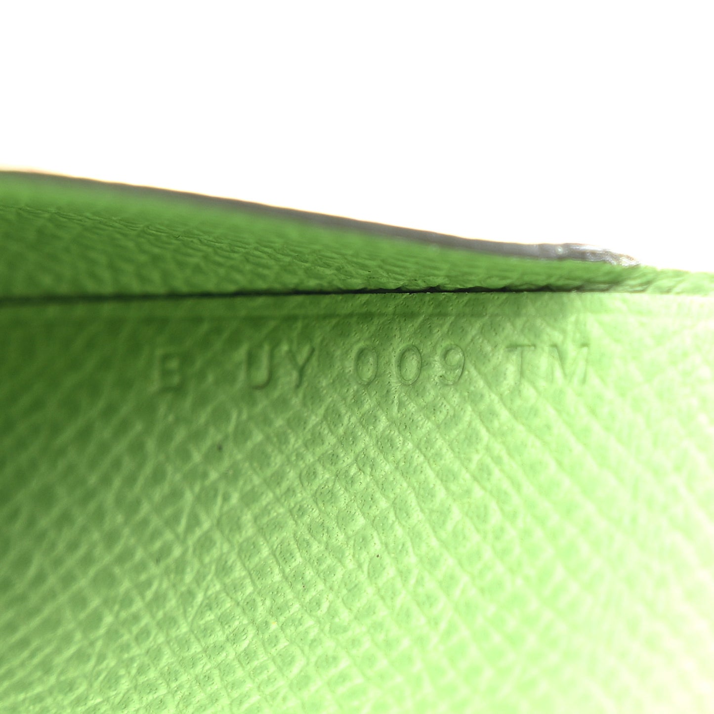 Epsom Calvi Duo Card Case Vert Criquet