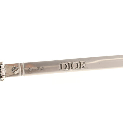 Christian Dior Acetate DiorTag SU Rectangular Sunglasses Silver 5 of 7