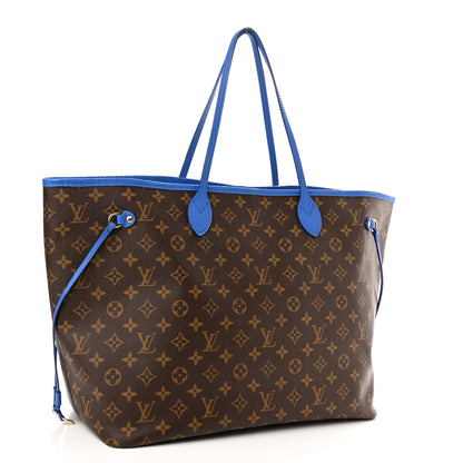 Louis Vuitton Monogram Articles de Voyage Ikat Neverfull GM Grand Blue 4 of 15