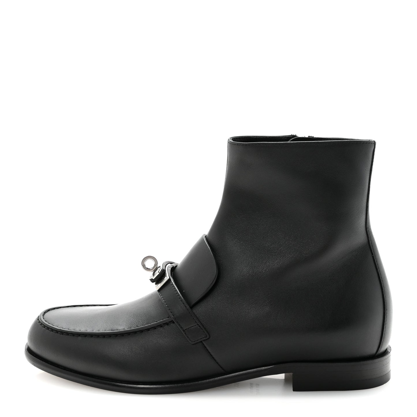 Calfskin Kelsey Ankle Boots 38.5 Black