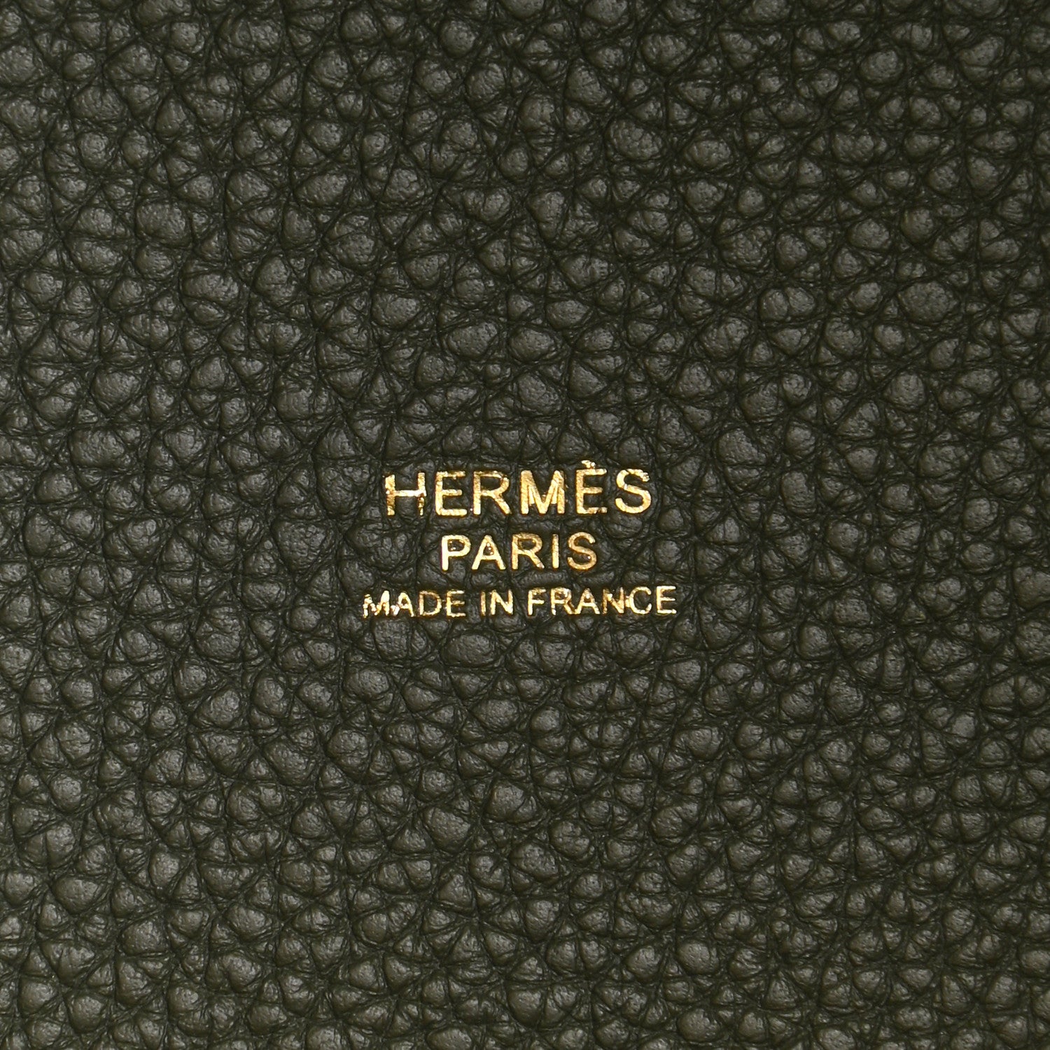 Hermes Taurillon Clemence Picotin Lock 22 MM Vert Maquis 6 of 8
