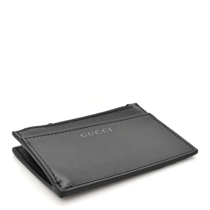 Gucci Calfskin Bamboo Coin Purse Black 5 of 9