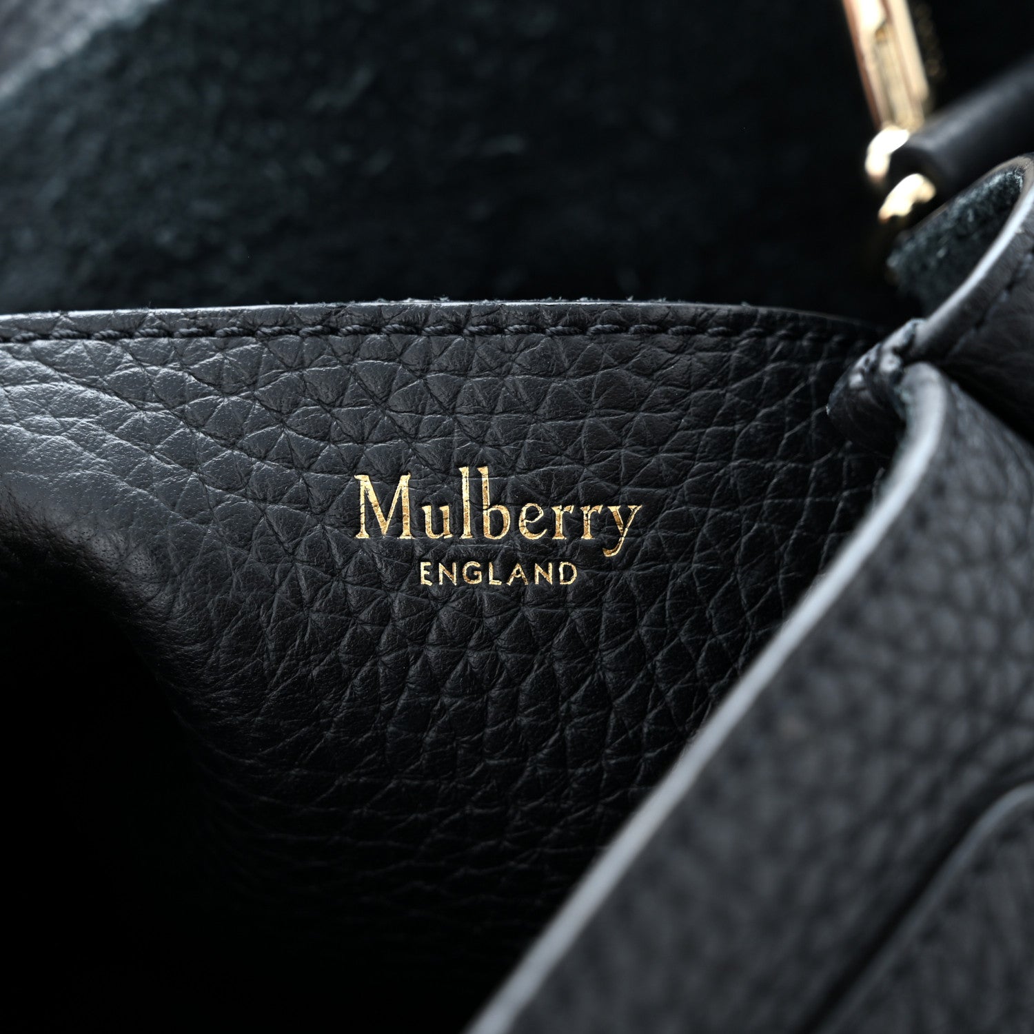 Mulberry Heavy Grain Medium Alexa Black 6 of 10