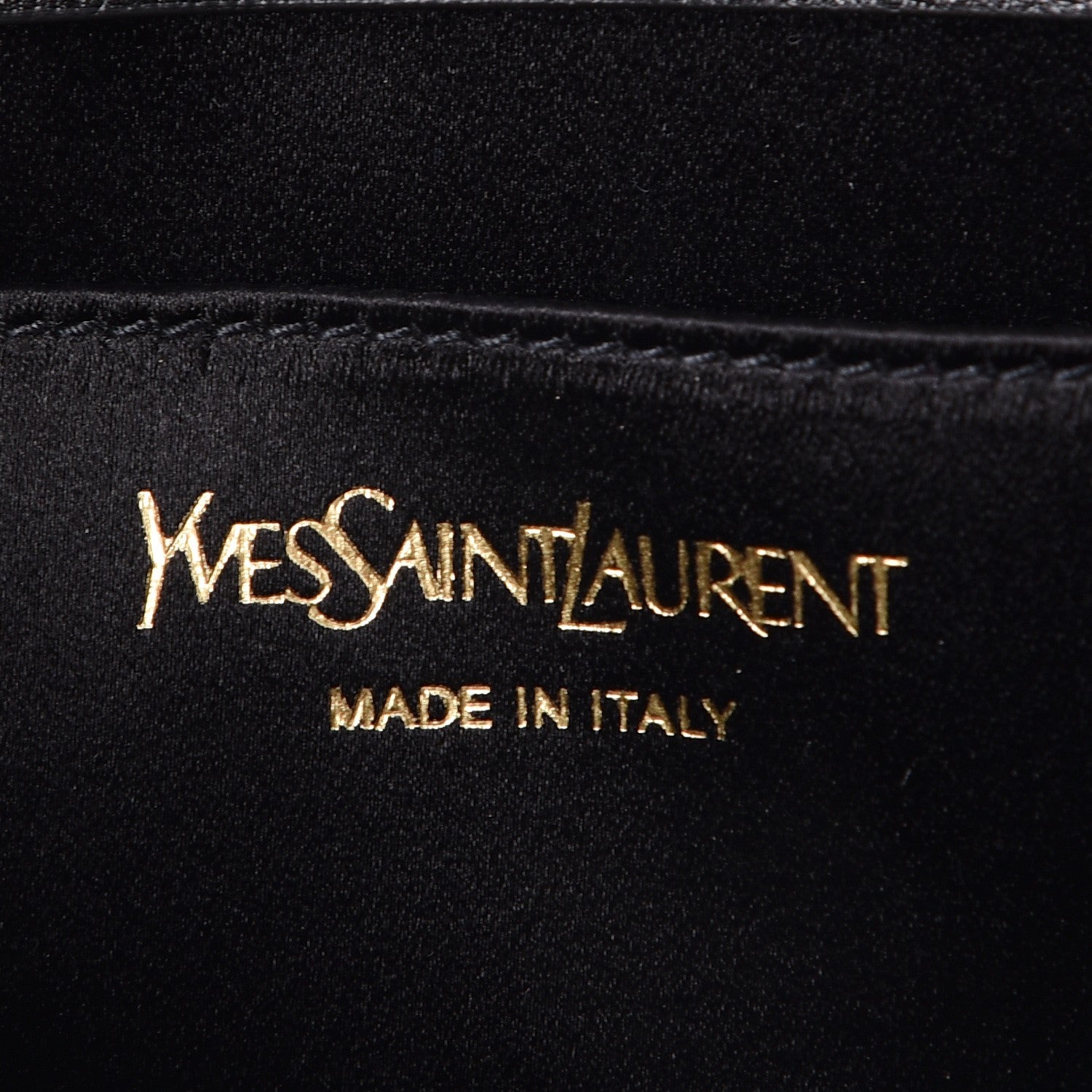 Saint Laurent Calfskin Monogram Large Belle De Jour Clutch Black 6 of 7
