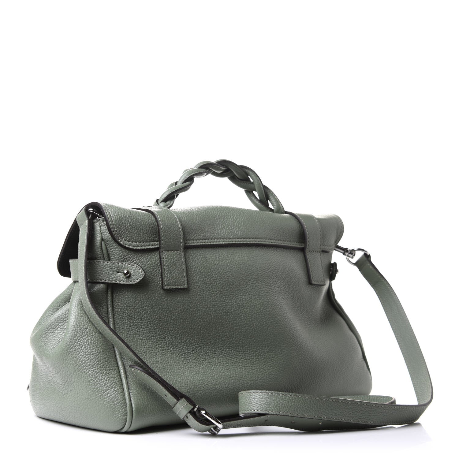 Mulberry Small Classic Grain Alexa Cambridge Green 2 of 11
