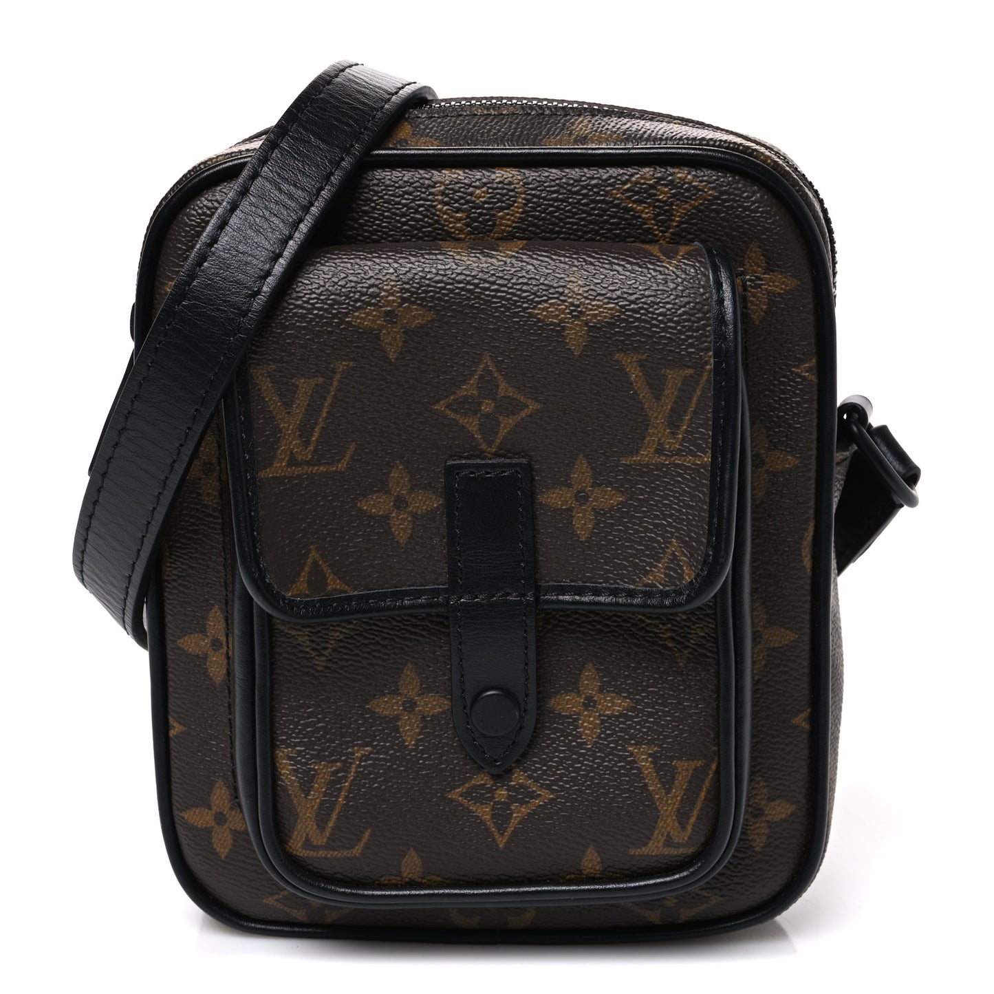 Monogram Macassar Christopher Wearable Wallet