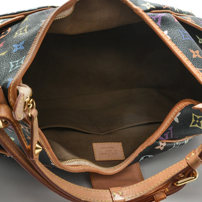 Louis Vuitton Monogram Multicolor Chrissie Black 6 of 7