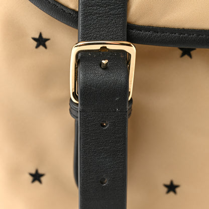 Burberry Econyl TB Logo Star Embroidered Kids Backpack Black Beige 13 of 15