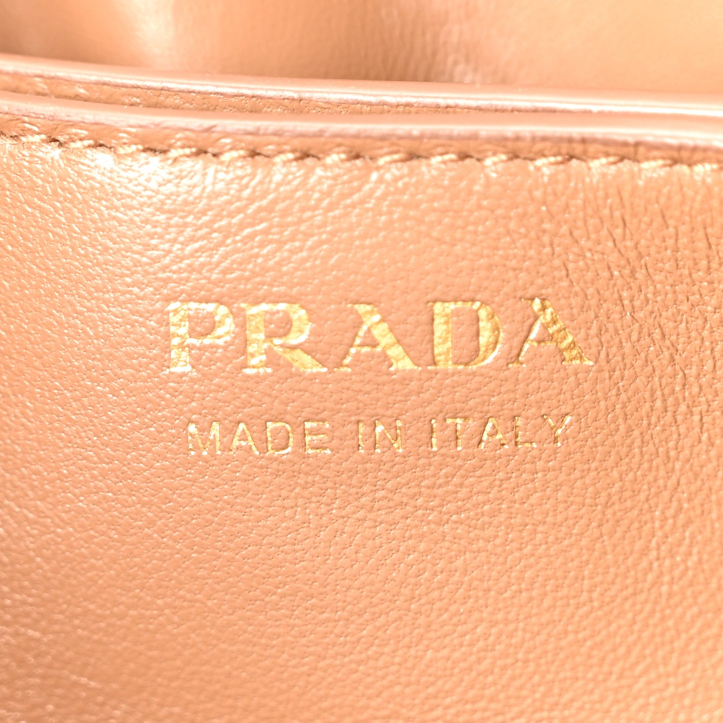 Nappa Small Dada Shoulder Bag Caramel