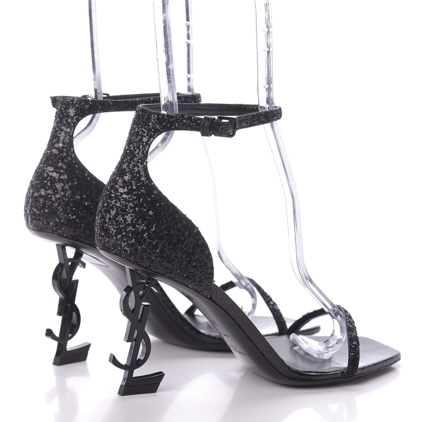 Glitter Opyum 85 Sandals 38.5 Black