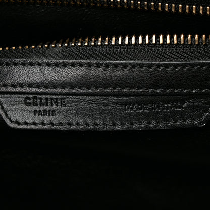 Celine Canvas Smooth Calfskin Micro Tri-Color Luggage Navy Blue 6 of 13