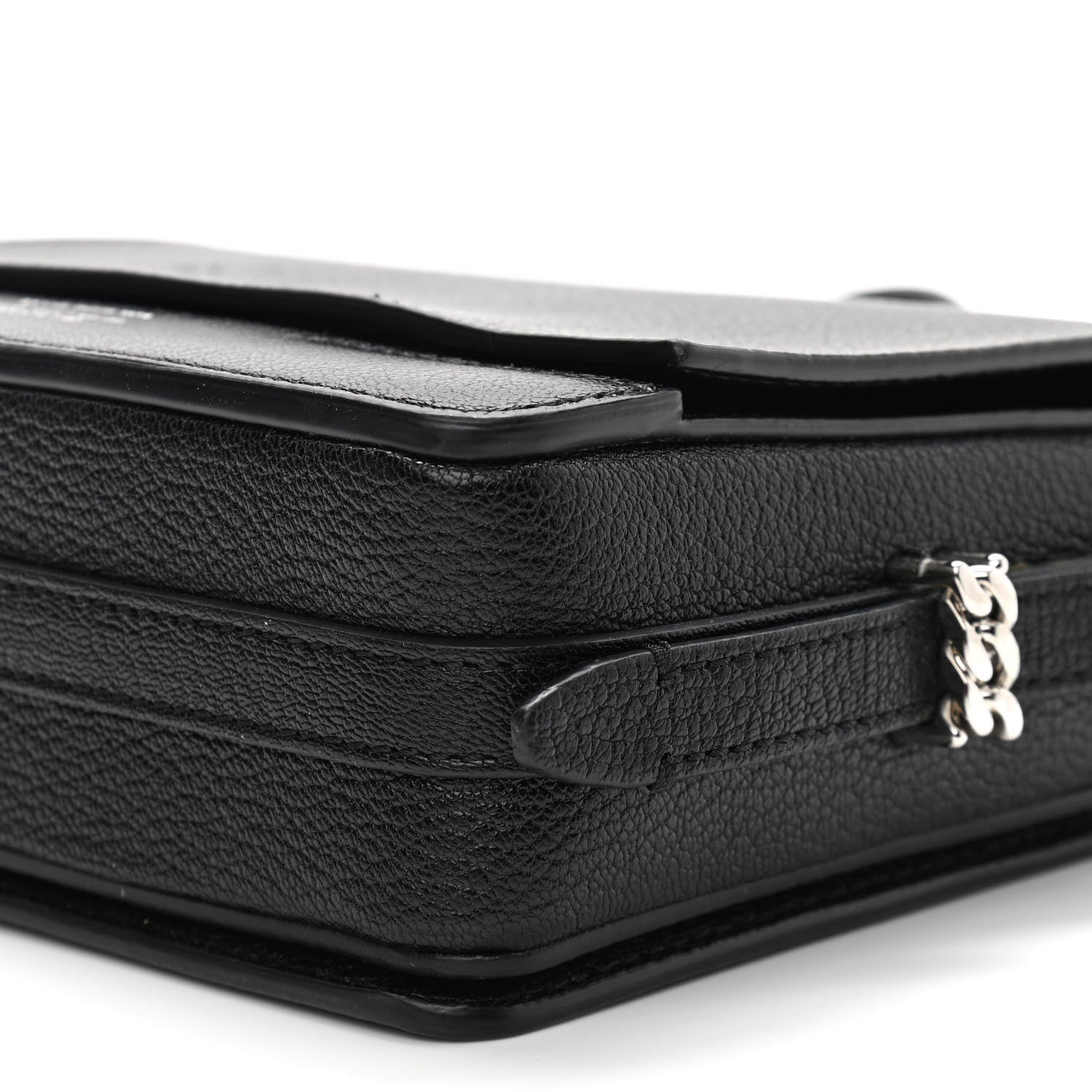 Burberry Goatskin Small Grace Bag Black 9 of 10