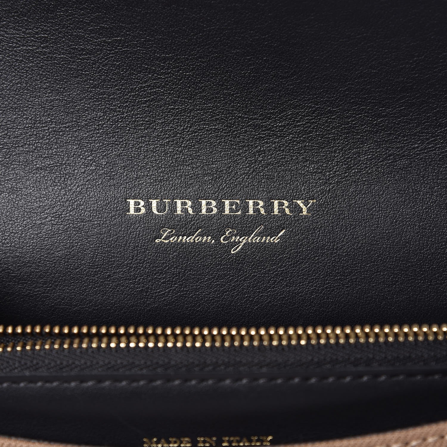 Burberry House Check Bridle Calfskin Madison Buckle Bag Burgundy 6 of 8