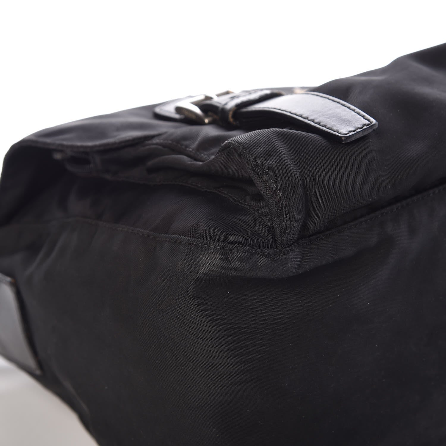 Prada Nylon Vela Messenger Bag Black 17 of 20