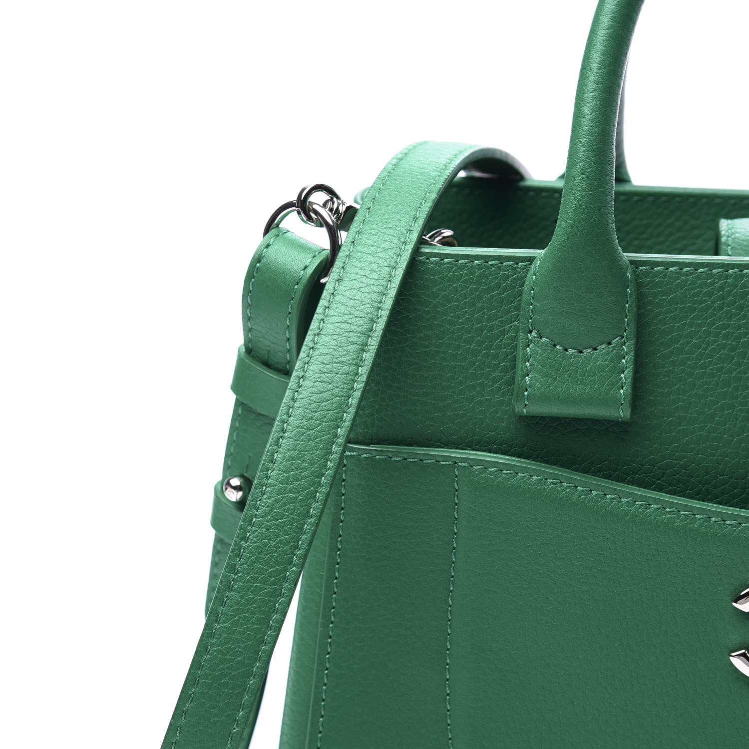 Chanel Grained Calfskin Mini Neo Executive Shopper Tote Green 13 of 13