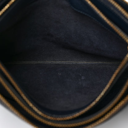 Celine Goatskin Large Trio Crossbody Bag Dark Blue 7 of 12