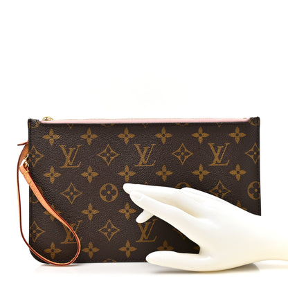 Louis Vuitton Monogram Neverfull MM GM Pochette Rose Ballerine Rose Ballerine 2 of 8