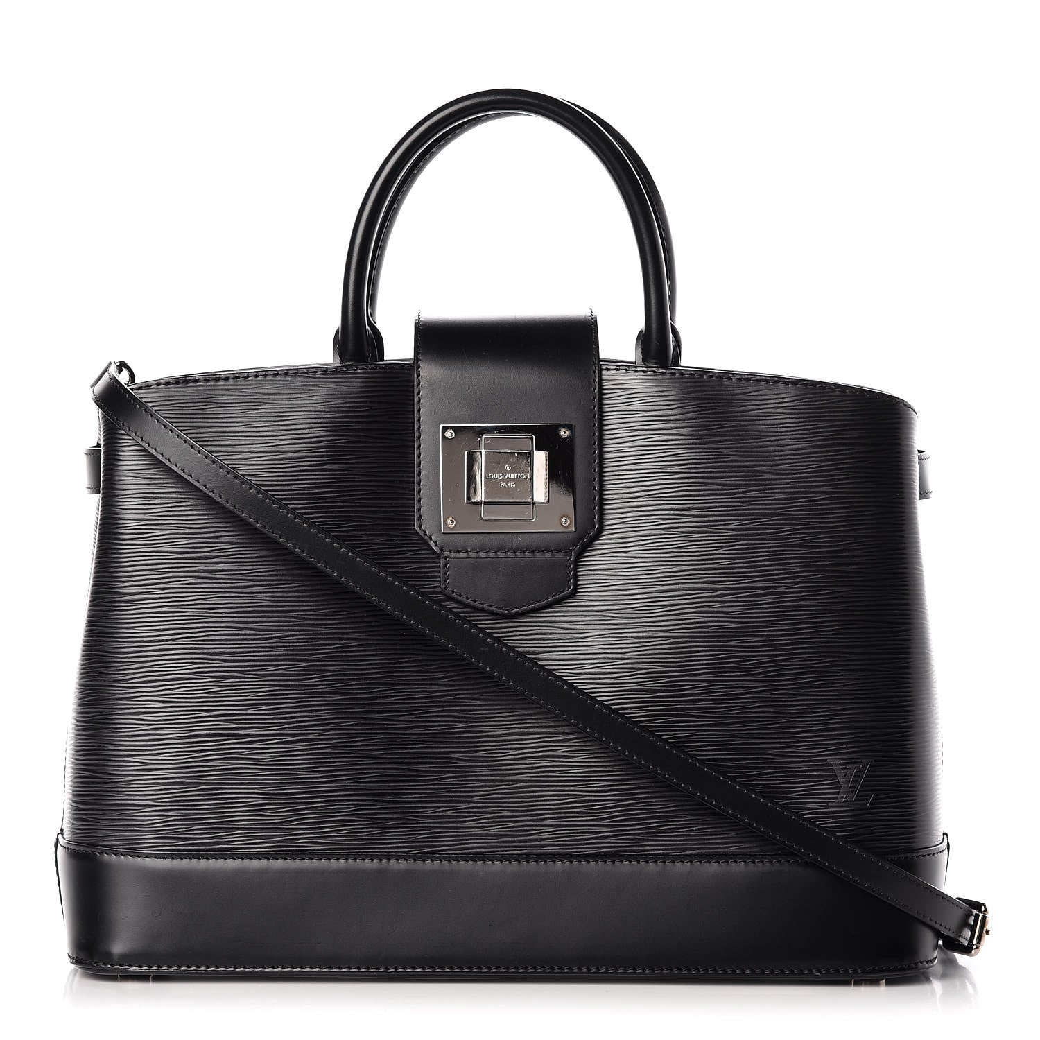 Louis Vuitton Epi Mirabeau GM Black 2 of 7