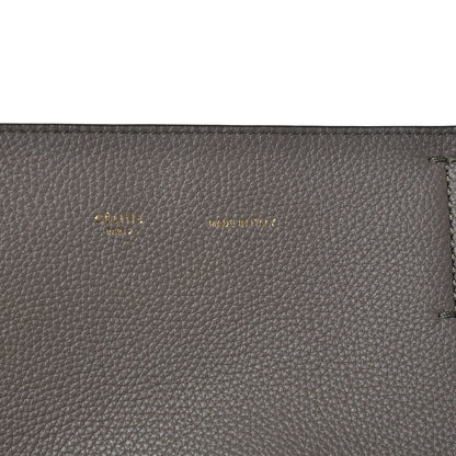 Celine Soft Grained Calfskin Small Belt Cabas Phantom Taupe 9 of 9
