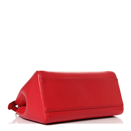Fendi Nappa Mini Peekaboo Iconic Satchel Fiamma 6 of 24