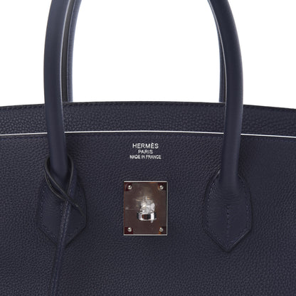 Hermes Togo Birkin 35 Bleu Nuit 8 of 11